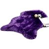 MIULEE Tappeto Soggiorno Morbido Assorbente Tappetino Faux per Salotto Antiscivolo Ingresso Moderno Camera da Letto per Bagno Lavabile Camerette 60x90 CM 1 pezzi Irregolare Viola
