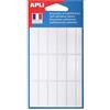 APLI 111944 - Confezione da 105 etichette bianche 12 x 38 mm