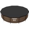 Bestway Copertura per piscina Bestway Nero Ø 370 cm