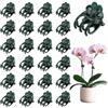 KINGLAKE Sostegni per orchidee a forma di fiore, 100 mollette, regalo ideale per coltivatore di orchidee