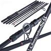 Sougayilang Canna da pesca alla carpa, in fibra di carbonio, con anello guida super liscio, (3 m/3,6 m), canna da pesca portatile da viaggio a 6/7 sezioni, per canna da pesca in acqua salata o d'acqua