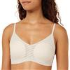 sloggi Donna Zero Lacy H Soft Bra, Nero, L