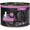 catz finefood Purrrrr Agnello Monoprotein Cibo per gatti bagnato N° 111, per gatti sensibili alla nutrizione, 70% carne, 6 barattoli da 200 g
