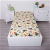 Jerry Fabrics F - Lenzuolo con angoli - Bing - Giallo - 1 pezzo - Bambino - 1 persona - Angoli elastici - 90 x 200 cm - 100% cotone