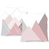 Decoratea Federe per cuscini - Federe per cuscino decorativo (set di 2) per divano, letto, sedia, soggiorno, auto, molto morbide, moderne e con cerniera invisibile (Rosa Palo, 50 x 50 cm)