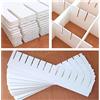 GOYAPRINT Separatori cassetti regolabili in bianco 12 pezzi Organizzatori divisori per scrivania Classifica i tuoi piccoli oggetti e vestiti (12 pezzi)
