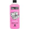 Muc-Off Snow Foam, 1 l - Schiuma Attiva Auto, Moto e Bici Biodegradabile per Prelavaggio Auto di Alta Qualità -Fragranza Cranberry Crush