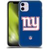 Head Case Designs Licenza Ufficiale NFL Semplice New York Giants Logo Custodia Cover in Morbido Gel Compatibile con Apple iPhone 11