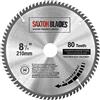 Saxton Blades Saxton TCT - Lama circolare per sega circolare per legno, 210 mm x 80 denti x 25,4 mm, adatta per seghe Evolution Rage