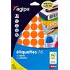 APLI 114325 - Astuccio 400 pastiglie multiuso arancioni, Ø 24 mm