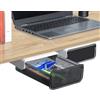FNG8 Cassetto Adesivo Estraibile [2 Pezzi] - Cassetto Segreto Adesivo Multiuso in Plastica con Supporto Autoadesivo per Scrivania, Ufficio, Cassetti da Scrivania, Cassetti Scrivania Portaoggetti