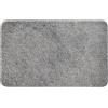 MIULEE Tappeto Bagno 40x60cm Grigio Ultra Morbido e Felpato, Tappetino Assorbente e Antiscivolo in Microfibra per Bagno, Cucina, Camera da Letto, Corridoio - Lavabile in Lavatrice