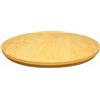 Wooden World Piatto Lazy Susan rotante per torta per pizza girevole rotondo in legno rotondo 25 cm