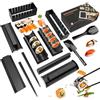 MLRYH Kit Maker Sushi Stampi per Preparazione Set Rulli per Riso Cucina DIY Completo Adatto per Principianti (12 Pezzi)