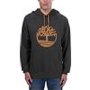 Timberland Northwood Tfo Tree Logo Brushback Hoodie Duffel Bag Felpa, Verde, L Uomo