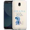 DeinDesign Custodia sottilissima Compatibile con Samsung Galaxy J7 2017 Custodia per Cellulare di Silicone Trasparente Cover Semplice Lilo & Stitch Prodotto Ufficiale su Licenza Disney