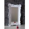 artissimo Cornice portafoto bianca barocca 96 x 57 cm, cornice antica, 72 x 33 cm, colore bianco 3074