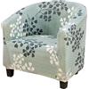 uyeoco Copripoltrona 1 Posto Elasticizato,Fodere Copripoltrona Universale,Copripoltrona da Cocktail Chesterfield Rimovibile Lavabile Antiscivolo per Bancone Soggiorno Tullsta (Color : #40)