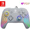 PDP Official Switch Afterglow Wave Wired Controller - Grey