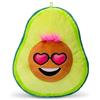 Basic Fun Ms Funky Avocado 03601 - Peluche a forma di avocado, include capelli rosa e occhiali da sole a forma di cuore, regalo perfetto per ragazze e ragazzi, 38 cm in su, motivo: Avocado