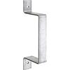 Alberts 202873 Staffa per recinzioni, zincata a caldo, 40 x 320 mm
