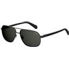 Polaroid PLD 2059/s Occhiali da Sole, Matte Black, 60 Uomo