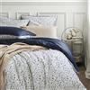 ESSIX ITC Set Copripiumino, Raso di Cotone, Blu, 260 x 240 cm