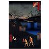 ArtPlaza Hiroshige Utagawa Outside Toranomon Gate Pannello Decorativo, Legno, Multicolore, 60x90 cm