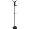 Amazon Basics Appendiabiti per cappotti e cappelli, Nero, 29.5 cm x 167 cm