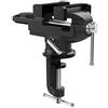 Nuovoware Morsa da Banco Falegname 70mm, 360° Girevole Morsa da Tavolo Morsetto da Banco Professionale Strumenti per Falegnameria Carpenteria in Acciaio Robusto Accessori Industriali, Nero