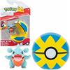 Pokémon Personaggi 5-8 cm Gible - Giochi Clip N Go Nuovo 2022 - Figurine Action Figure & Pokeball - Licenza Ufficiale Giocattoli