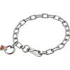 Herm Sprenger Hs Sprenger Sprenger HS - Collare in Acciaio Inox Breve Collegamento Regolabile - 155 g