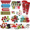 THE TWIDDLERS - 100 Pezzi Giocattoli per Feste di Natale per Bambini/ Robusto e Non Tossico /Regalini per Calendario Avvento, Compleanni ,Pignatta