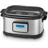 Profi Cook Cuocitore Sous Vide ProfiCook con capacità di 8,5L | Sous Vide per una cottura precisa | Contenitore Sous Vide con timer di 72 ore | incluso slow cooker, yogurtiera e funzione keep warm | PC-SV 1112