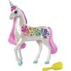 Barbie Unicorno Pettina e Brilla, Accessorio per Bambole, Giocattolo per Bambini 3 + Anni, GFH60