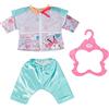 BABY born 832622 Completino Casual Rosa - per Bambole da 43 cm - Include Giacca, Pantaloni e Appendiabiti - Facile per Le Mani Piccole - Promuove empatia e abilità sociali - età: 3+ Anni