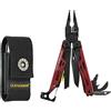 LEATHERMAN Signal - Attrezzo Multifunzione Tascabile con 19 Pratici Strumenti per Fai da Te, Outdoor e Campeggio - Rosso Carminio