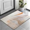 Cinknots Area Tappeti per Soggiorno, Moderno Astratto Tappeto Morbido Pile Sala da pranzo Camera da letto Home Decor Tappeto antiscivolo (80 x 120 cm, Marrone/Oro)