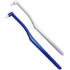 Dental Aesthetics 2 x Spazzolino Interspace Super Slim ~ Spazzole Interdentali Blu Bianco per Bretelle Ortodontico & Ponti