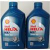 Shell Helix HX7 10w-40 Olio Motore Semisintetico 2 Barattoli da 1 Litro = 2 Litri
