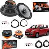 Hertz Evotuning Kit 4 Casse Altoparlanti Hertz Anteriori Posteriori per Fiat Panda III dal 2012