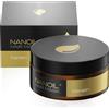 NANOIL Maschera per capelli con cheratina Nanoil Keratin Hair Mask 300ml - cura professionale per capelli danneggiati, la maschera rigenera e rinforza i capelli protetti