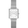 Rosefield Orologio Analogico da Donna The Boxy XS - Argento - ? 24 mm