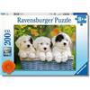 Ravensburger - Puzzle Trio di cuccioli, 200 Pezzi XXL - Puzzle Bambini 8 Anni, Giochi Educativi e Divertenti, Idee Regalo