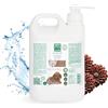 Menforsan Shampoo per Cani dal Manto Marrone, 5L, Intensifica il Colore Naturale