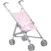 JC Toys Berenguer Boutique | Passeggino singolo Ombrello per bambino | Tema elefante | Rosa | a partire da 2 anni