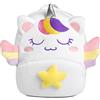 VASCHY - Zaino per bambini, piccolo e carino peluche a bassa età, per ragazzi e ragazze, brevetto leggero per scuola materna, 145-Unicorno Bianco, Taille unique, Casual