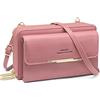 Showudesigns Borsa A Tracolla Piccola Da Donna/Uomo: Portafoglio E Portatelefono Da Viaggio In Tessuto Stampato