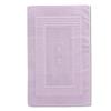 Casatessile CASA TESSILE - Tappetino da bagno in spugna, 60 x 120 cm, colore: Torino - LILLA