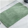 KELEKELE Tappeto Bagno Antiscivolo Assorbente Tappetino bagno in Microfibra Tappetino Lavabile in Lavatric per Doccia, Vascae e Bagno (Verde Chiaro, 40 x 60 cm)